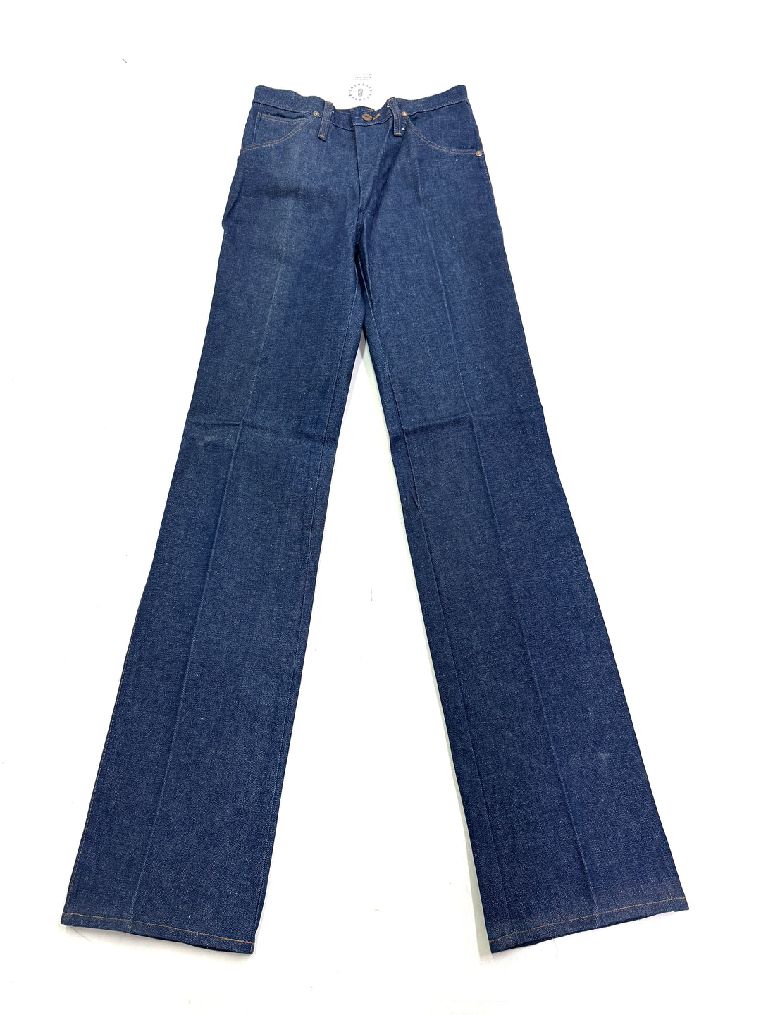 Wrangler western cut rivets W28 L35 made in Belgium anni 70&