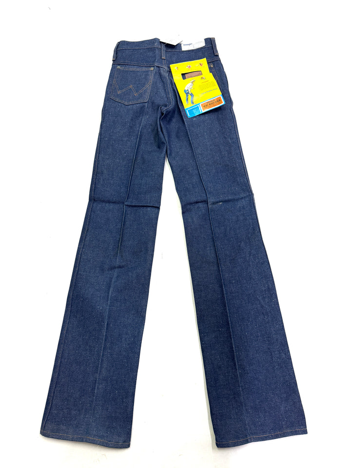 Wrangler western cut rivets W28 L35 made in Belgium anni 70&