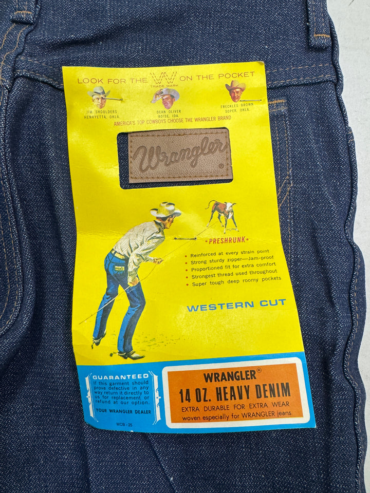 Wrangler western cut Flare W29 L35 made in Belgium anni 70&