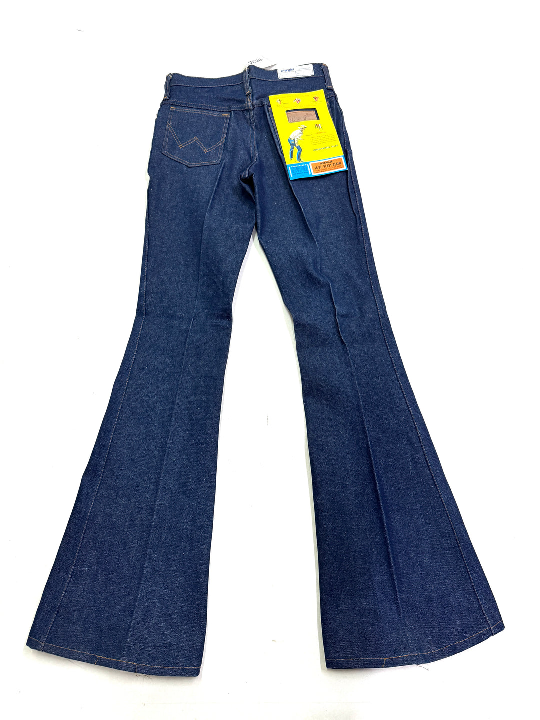 Wrangler western cut Flare W29 L35 made in Belgium anni 70&