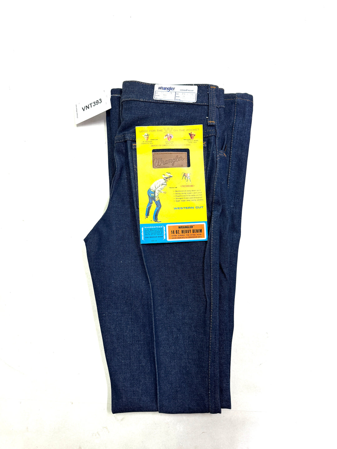 Wrangler western cut Flare W29 L35 made in Belgium anni 70&