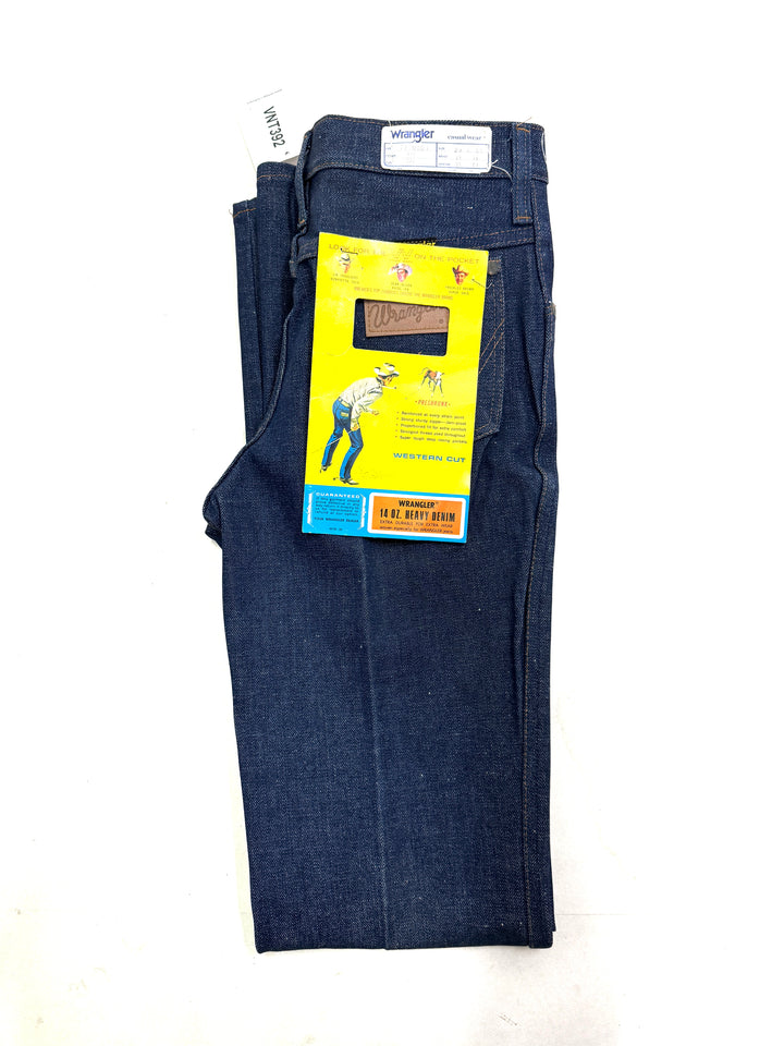 Wrangler western cut rivets W29 L35 made in Belgium anni 70&