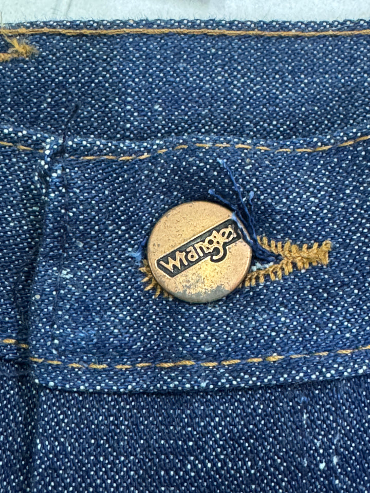 Wrangler western cut rivets W31 L35 made in Belgium anni 70&