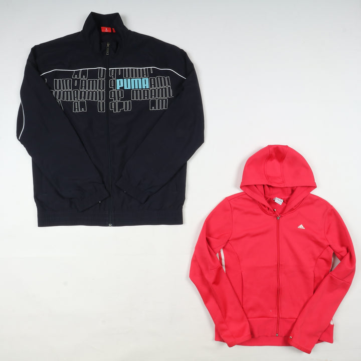 Felpe, pantaloni e giubbini sportivi firmati box 29pz uomo e donna grado A+B