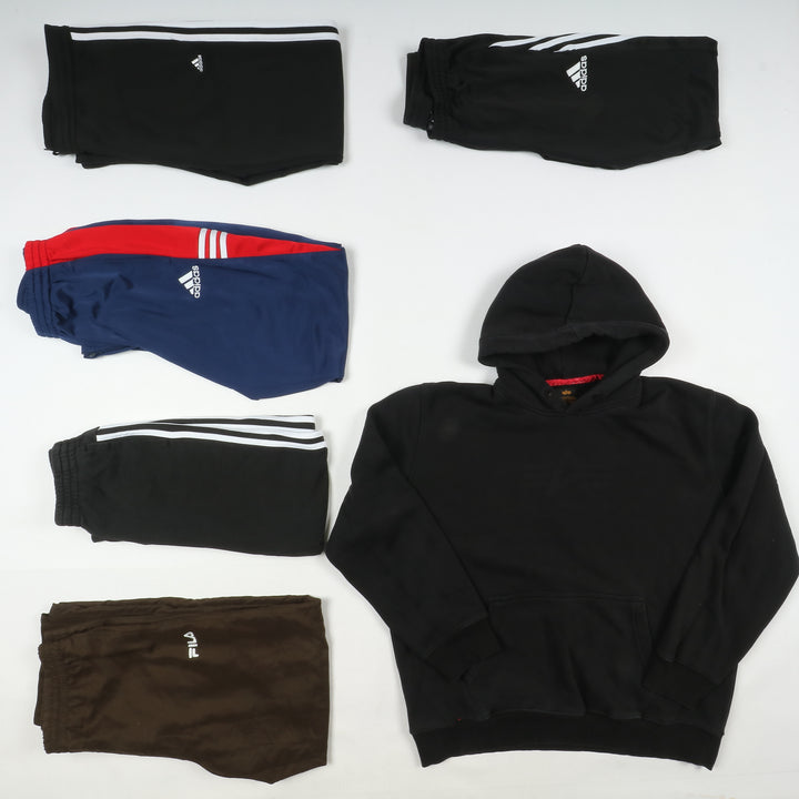 Felpe, pantaloni e giubbini sportivi firmati box 29pz uomo e donna grado A+B