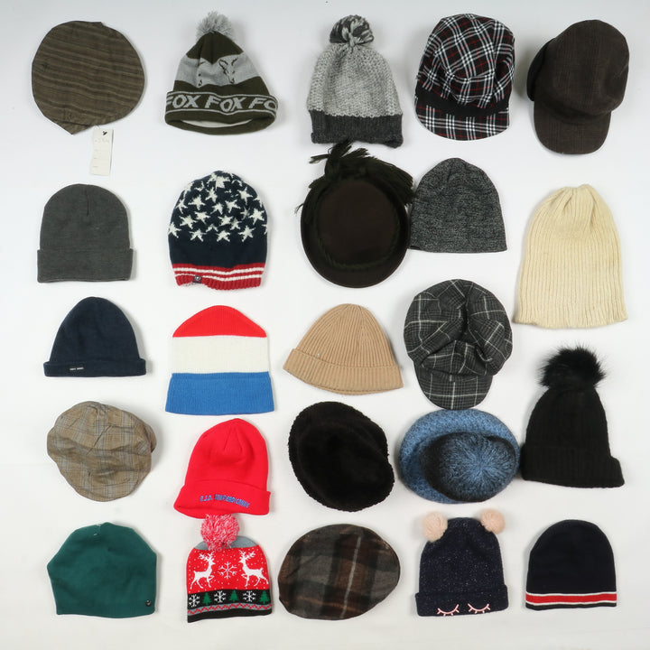 Stock Cappelli invernali vintage uomo e donna stock 133pz grado A+B
