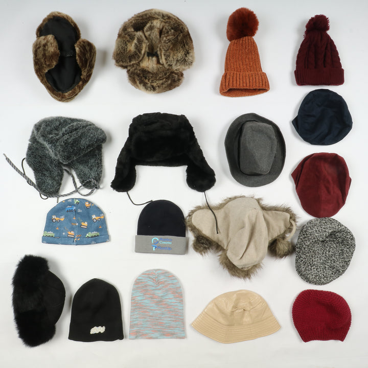 Stock Cappelli invernali vintage uomo e donna stock 133pz grado A+B