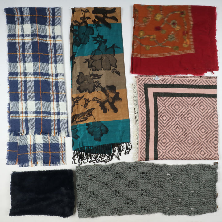 Stock Sciarpe grandi vintage uomo e donna stock 35pz grado A