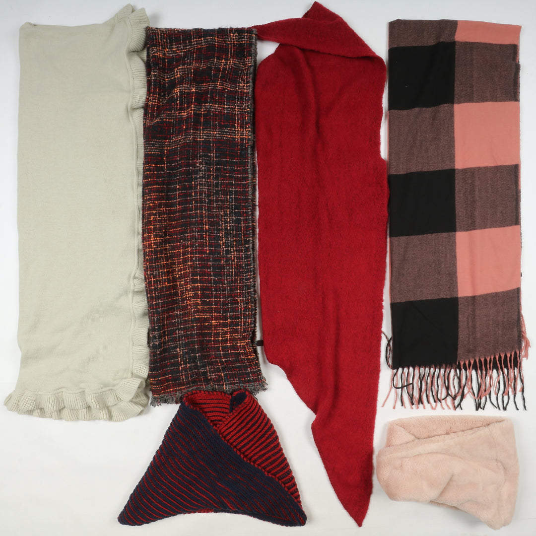 Stock Sciarpe grandi vintage uomo e donna stock 37pz grado A