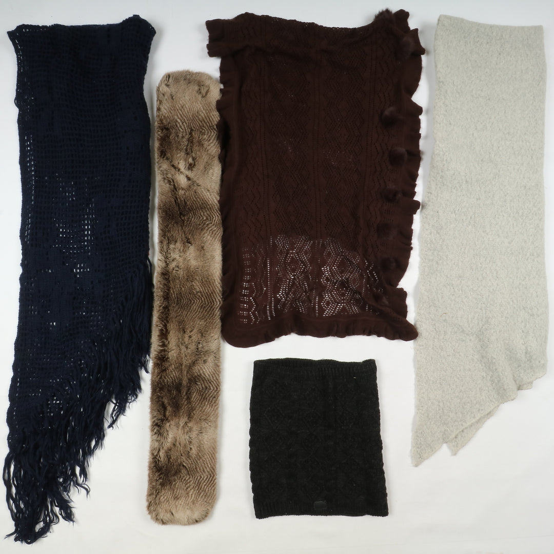 Stock Sciarpe grandi vintage uomo e donna stock 36pz grado A