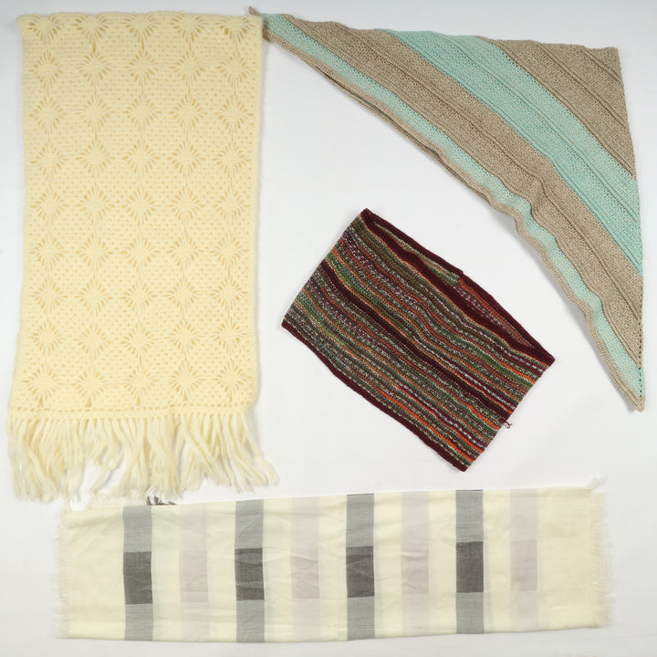 Stock Sciarpe grandi vintage uomo e donna stock 36pz grado A