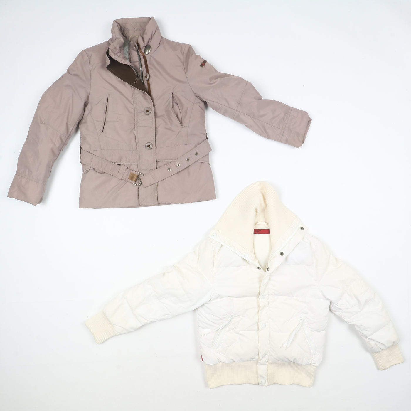 Giacche firmate invernali vintage donna 11pz Byblos, Trussardi, Silvian Heach....