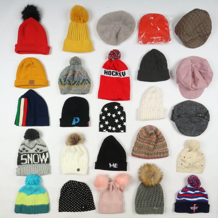 Stock Cappelli invernali vintage uomo e donna stock 133pz grado A+B