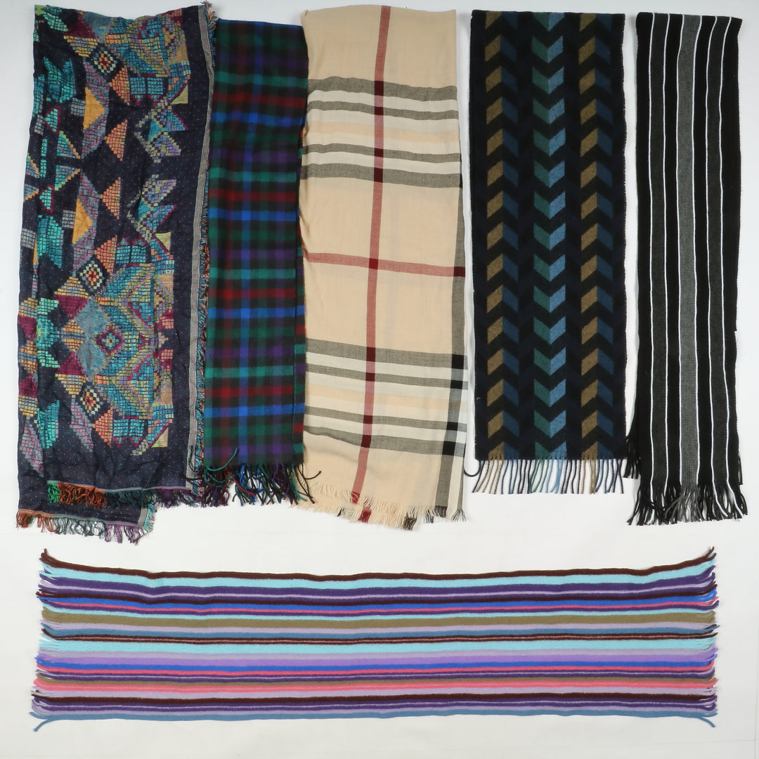 Stock Sciarpe vintage uomo e donna stock 85pz grado A
