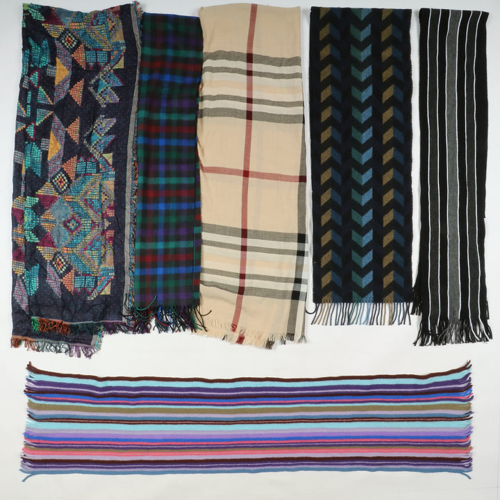 Stock Sciarpe vintage uomo e donna stock 85pz grado A