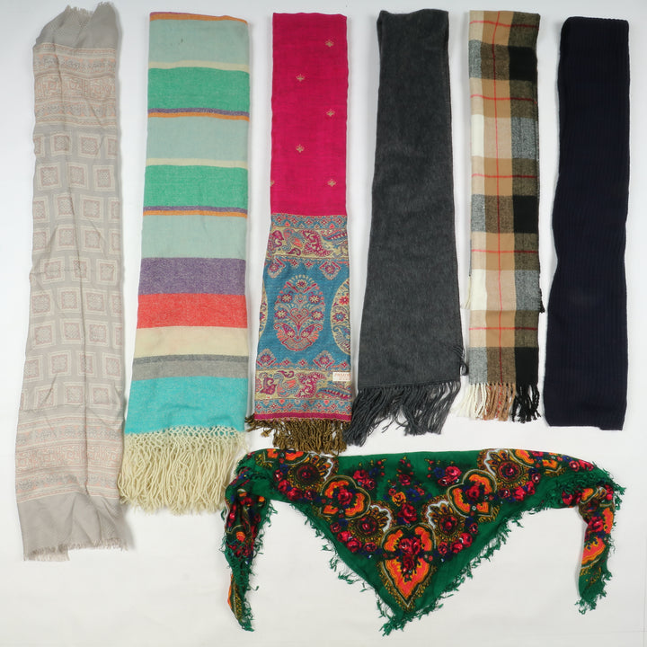 Stock Sciarpe vintage uomo e donna stock 85pz grado A
