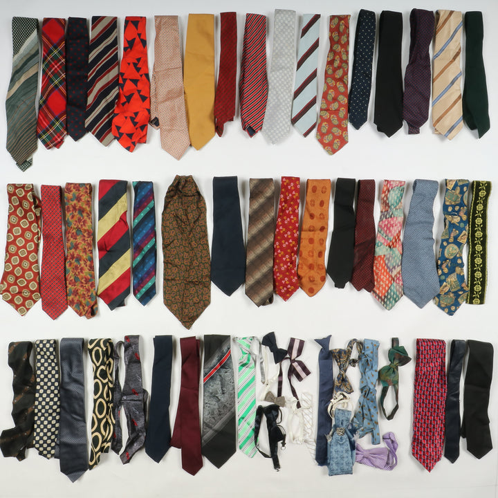 Lotto stock cravatte vintage box da 400pz