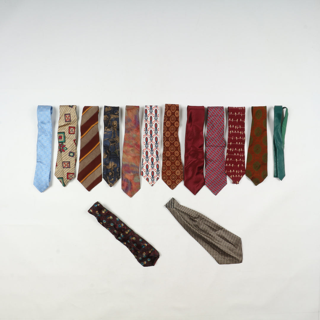 Lotto stock cravatte vintage box da 400pz
