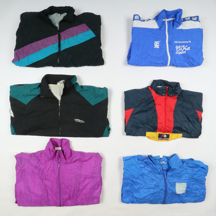Track top sportive vintage box da 29pz uomo e donna grado A+B