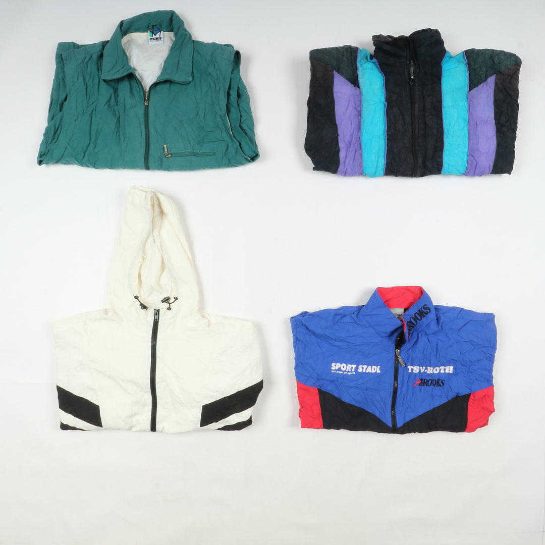 Track top sportive vintage box da 29pz uomo e donna grado A+B