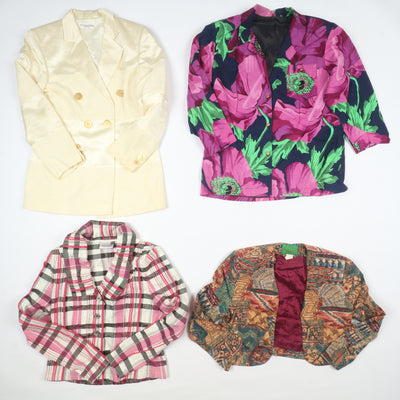 Giacche vintage da donna estive ed invernali Stock da 30pz