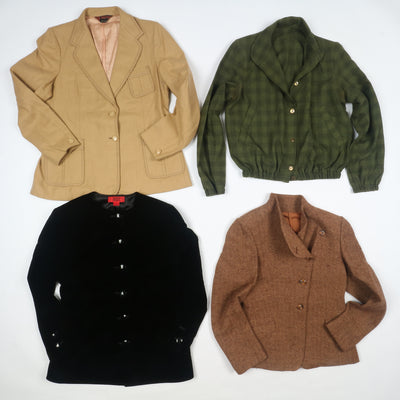 Giacche vintage da donna estive ed invernali Stock da 30pz
