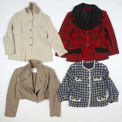 Giacche vintage da donna estive ed invernali Stock da 30pz