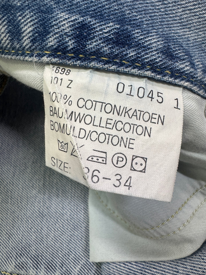 Lee 101z doppia cimosa W36 L34 selvedge vintage denim