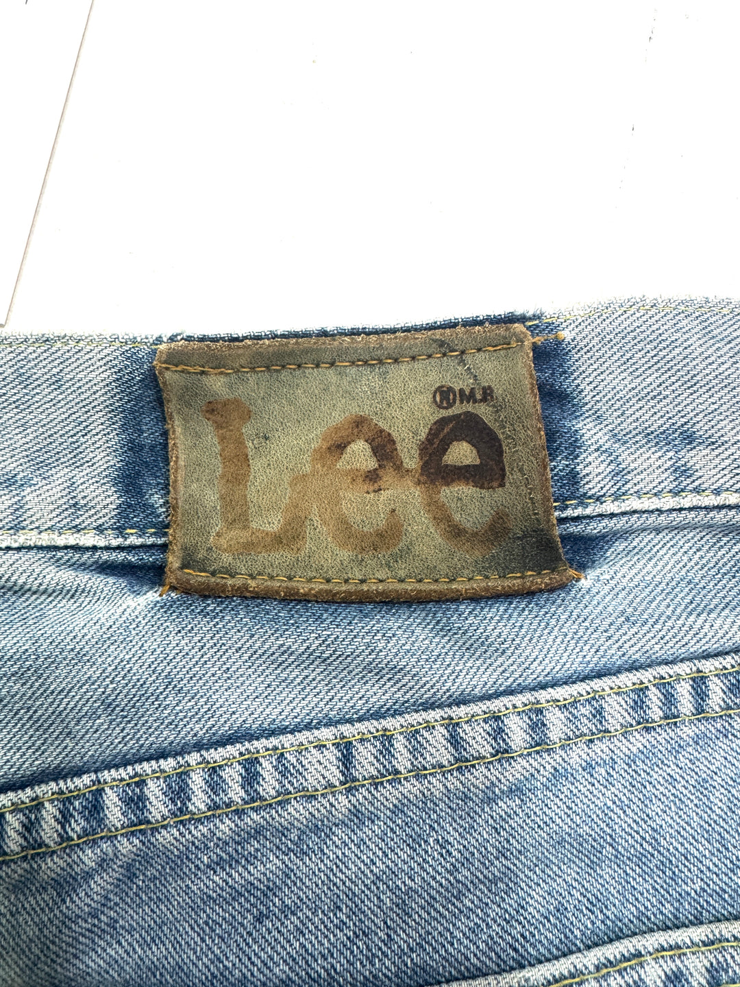 Lee 101z doppia cimosa W36 L34 selvedge vintage denim