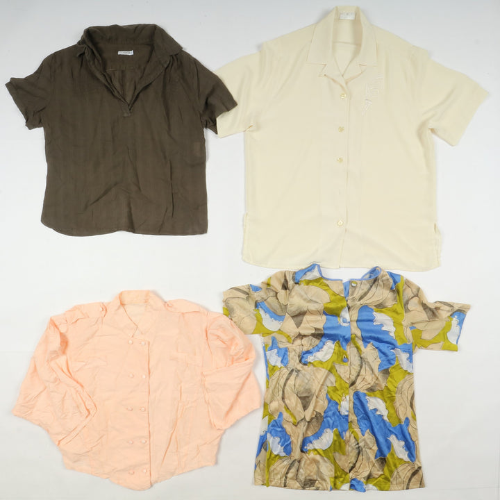 Camicie colorate vintage donna box da 64pz printed