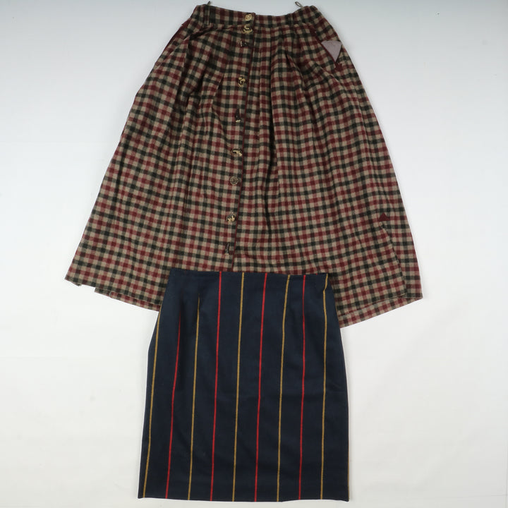 Gonne vintage invernali donna 30pz modelli misti