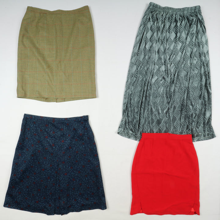 Gonne vintage invernali donna 30pz modelli misti