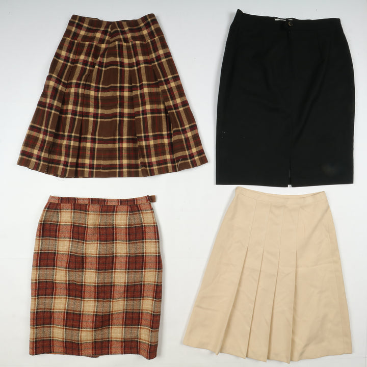 Gonne vintage invernali donna 30pz modelli misti