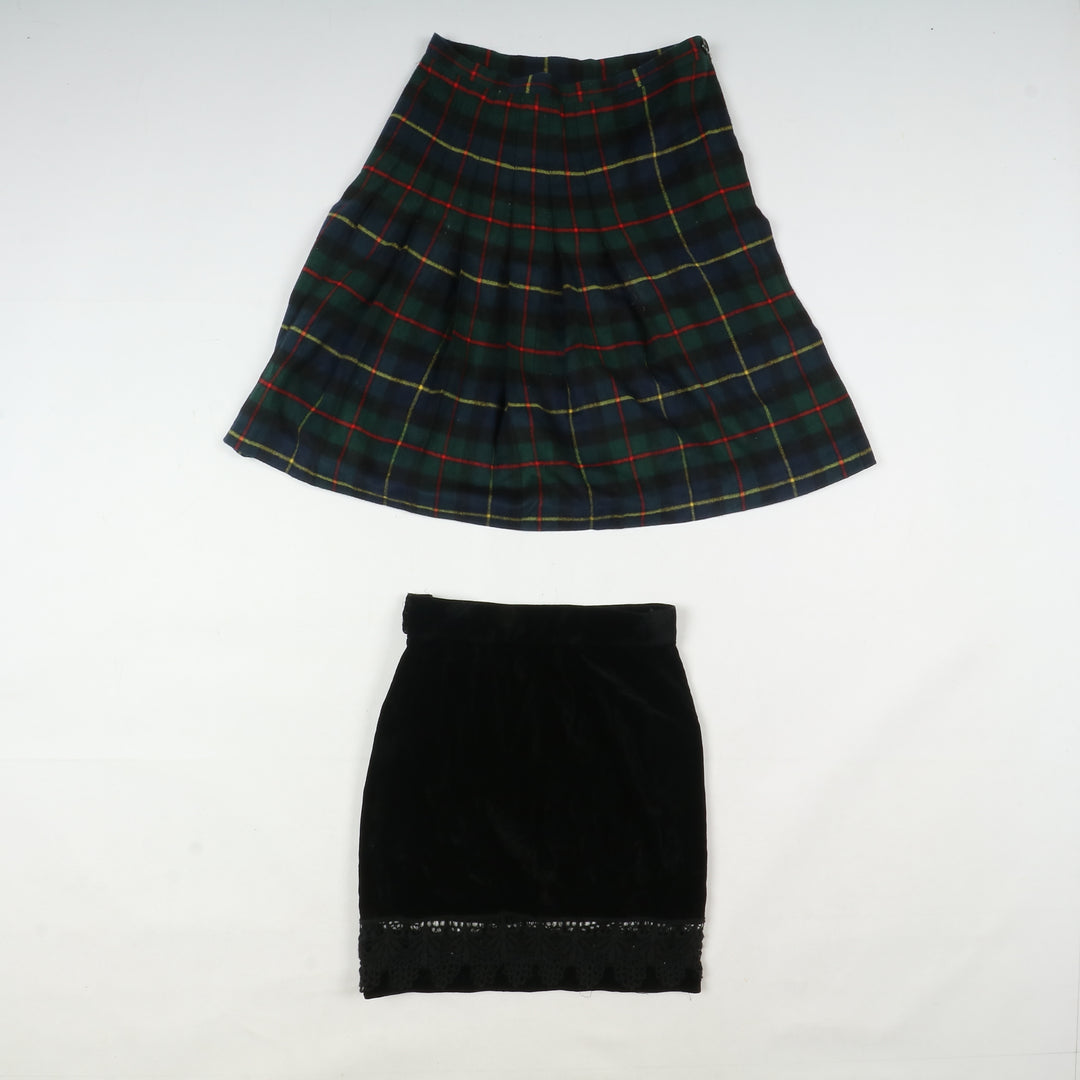 Gonne vintage invernali donna 30pz modelli misti