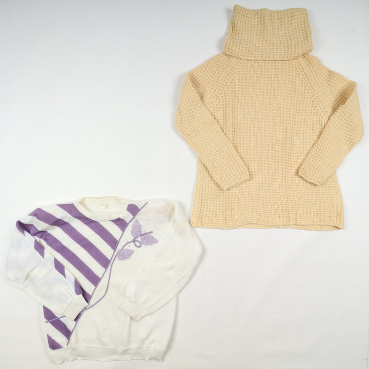 Maglioni invernali colorati uomo e donna box da 20pz