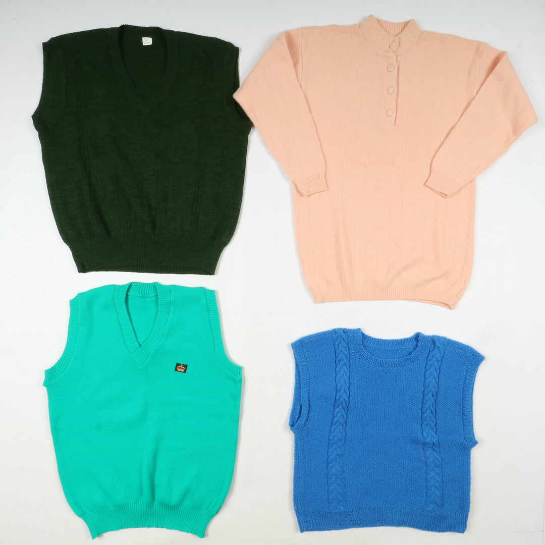 Maglioni invernali colorati uomo e donna box da 20pz