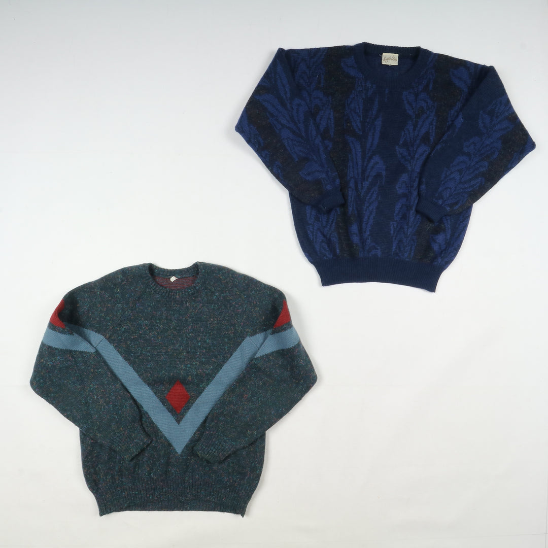 Maglioni invernali colorati uomo e donna box da 20pz