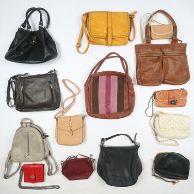 Stock lotto borse e borsette vintage 20kg - 36pz misto uomo donna