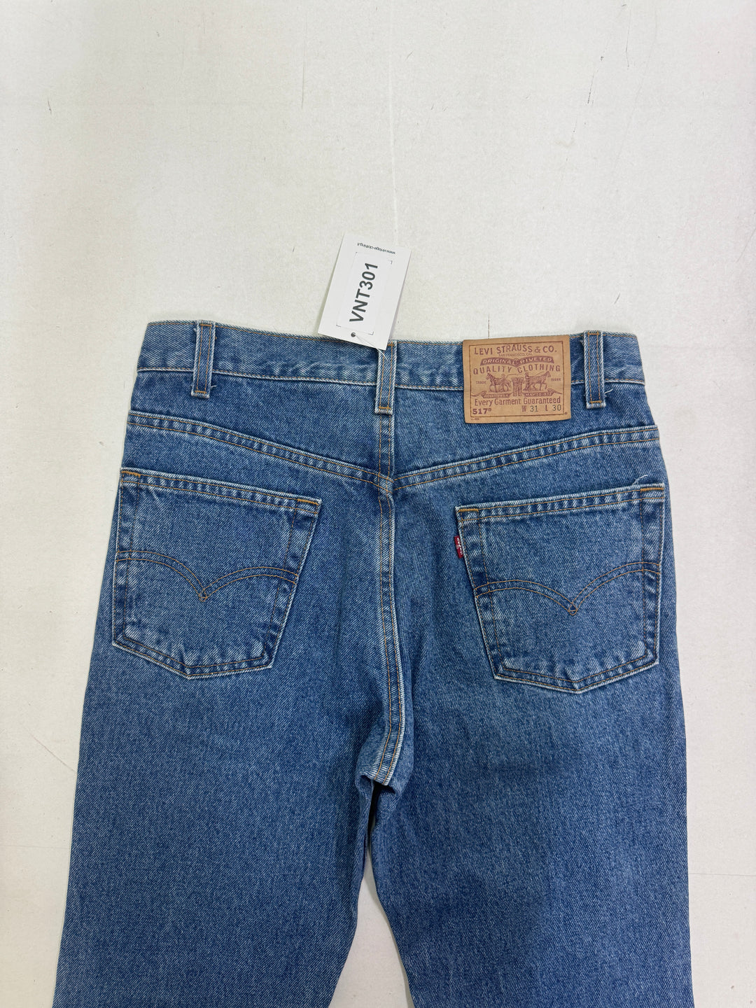Levi's 517 Boot Cut W31 L30 Made in USA Levis a zampa vintage anni 80