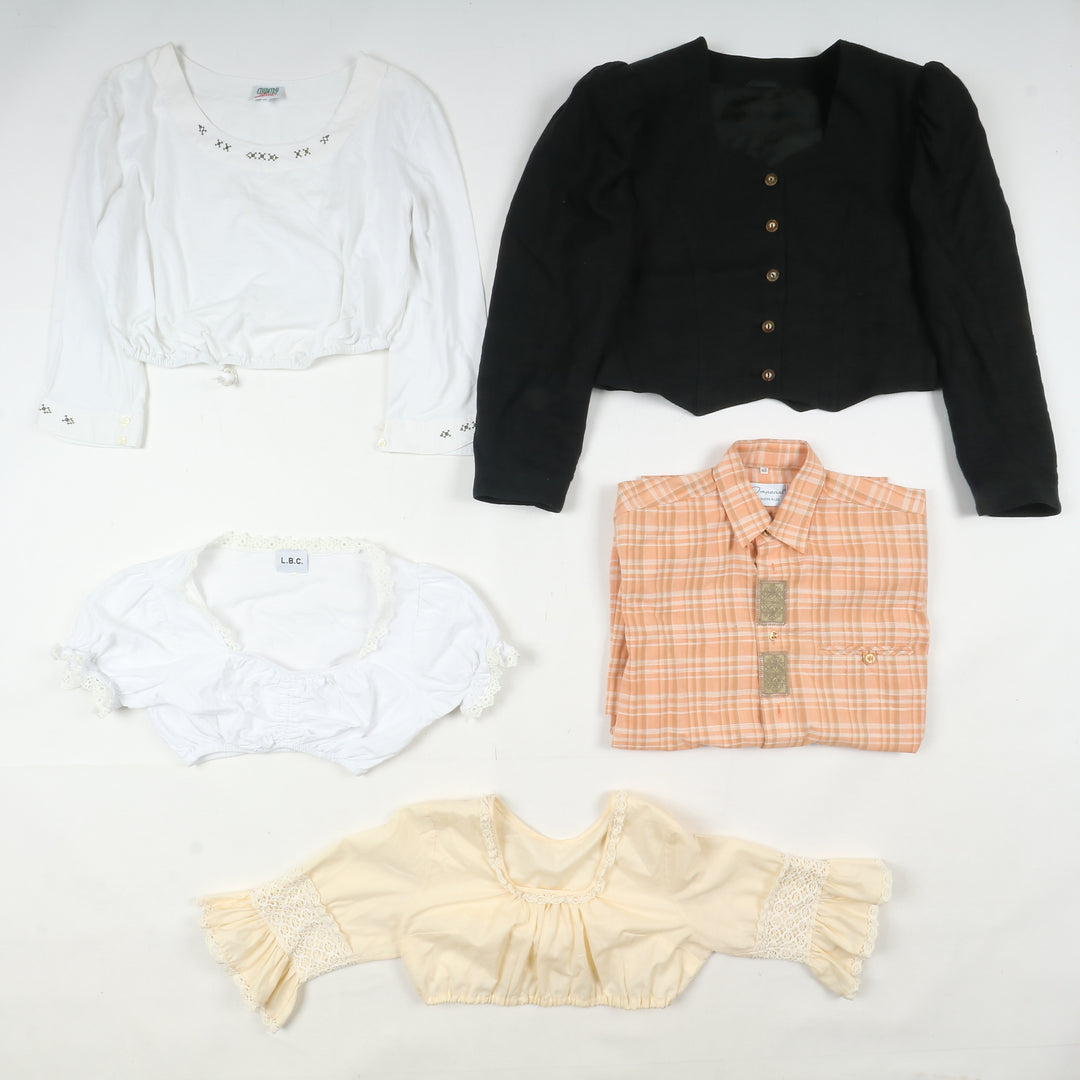 Abbigliamento Tirolese misto uomo e donna box da 42pz estivo e invernale