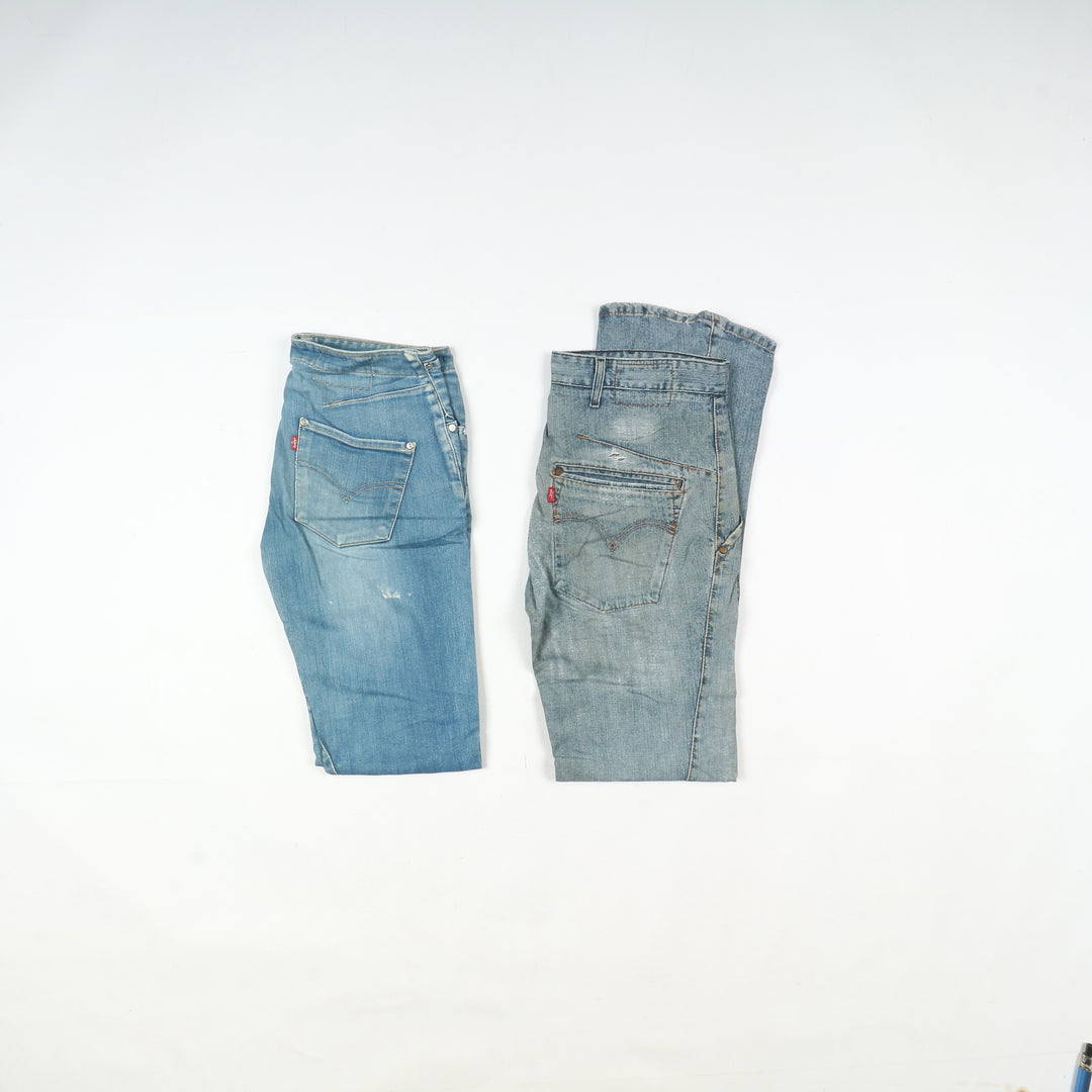 Levi's Engineered anni 2000 Box 40pz Uomo e Donna y2k Levis jeans twister antiform