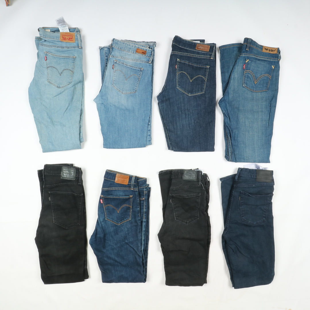 Levi's jeans stock da 43pz Levis donna denim e nero