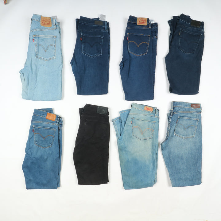 Levi's jeans stock da 42pz Levis donna anni 2000 slim e skinny anni 2000 y2k