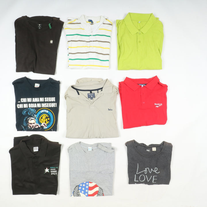 T-shirt vintage uomo e donna firmate e vintage box da 117pz Grado B + A