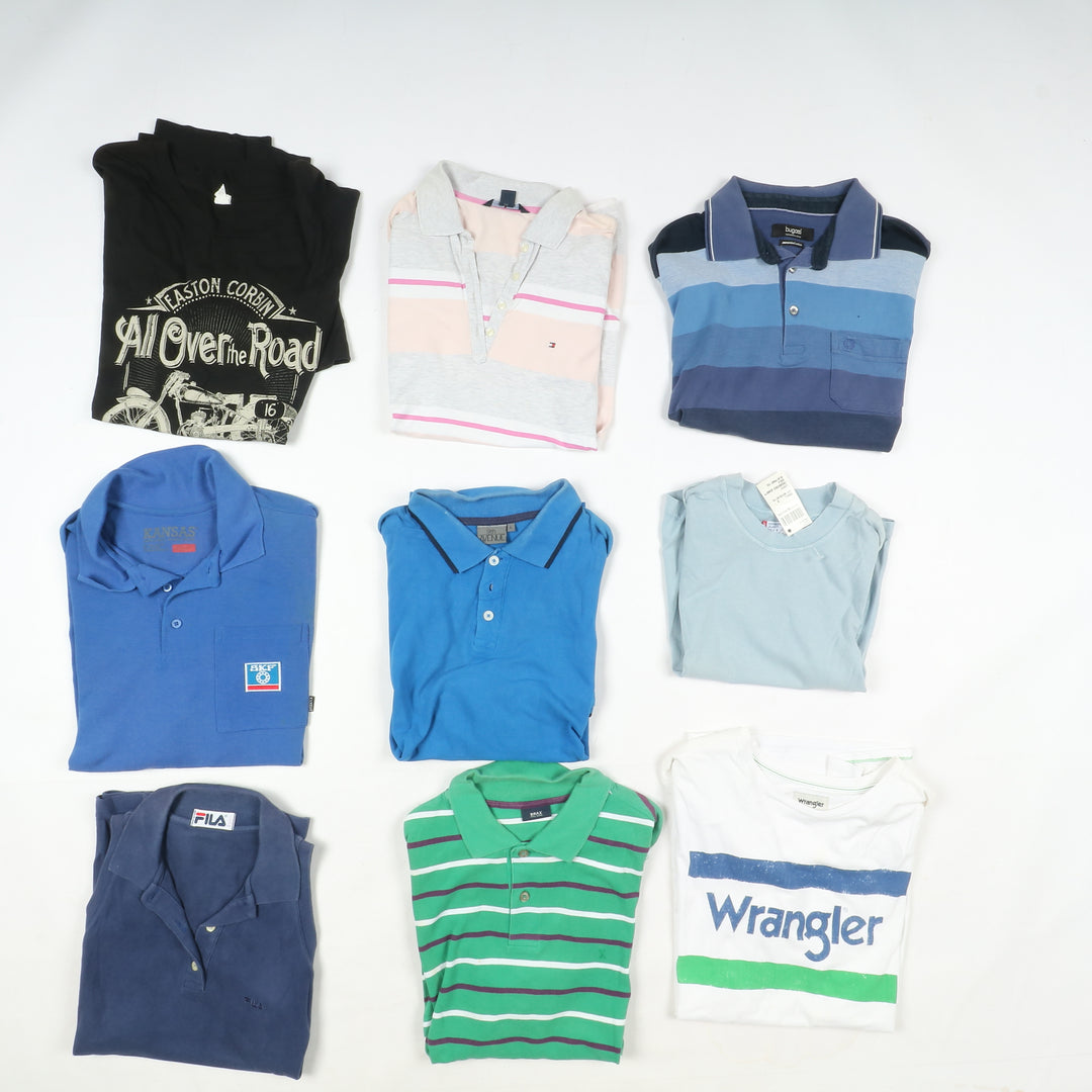 T-shirt vintage uomo e donna firmate e vintage box da 117pz Grado B + A