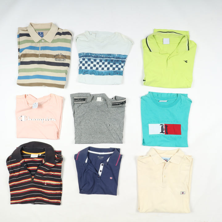 T-shirt vintage uomo e donna firmate e vintage box da 117pz Grado B + A