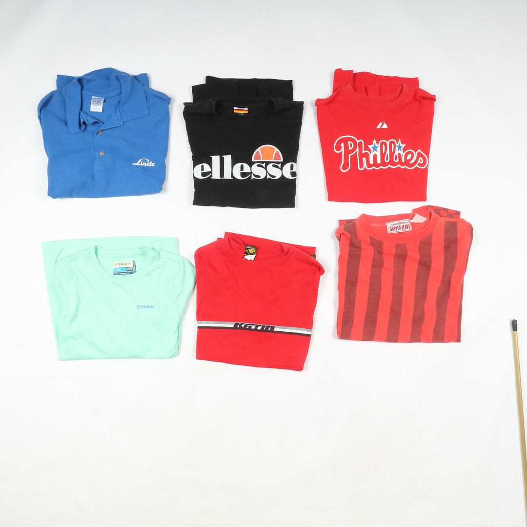 T-shirt vintage uomo e donna firmate e vintage box da 117pz Grado B + A