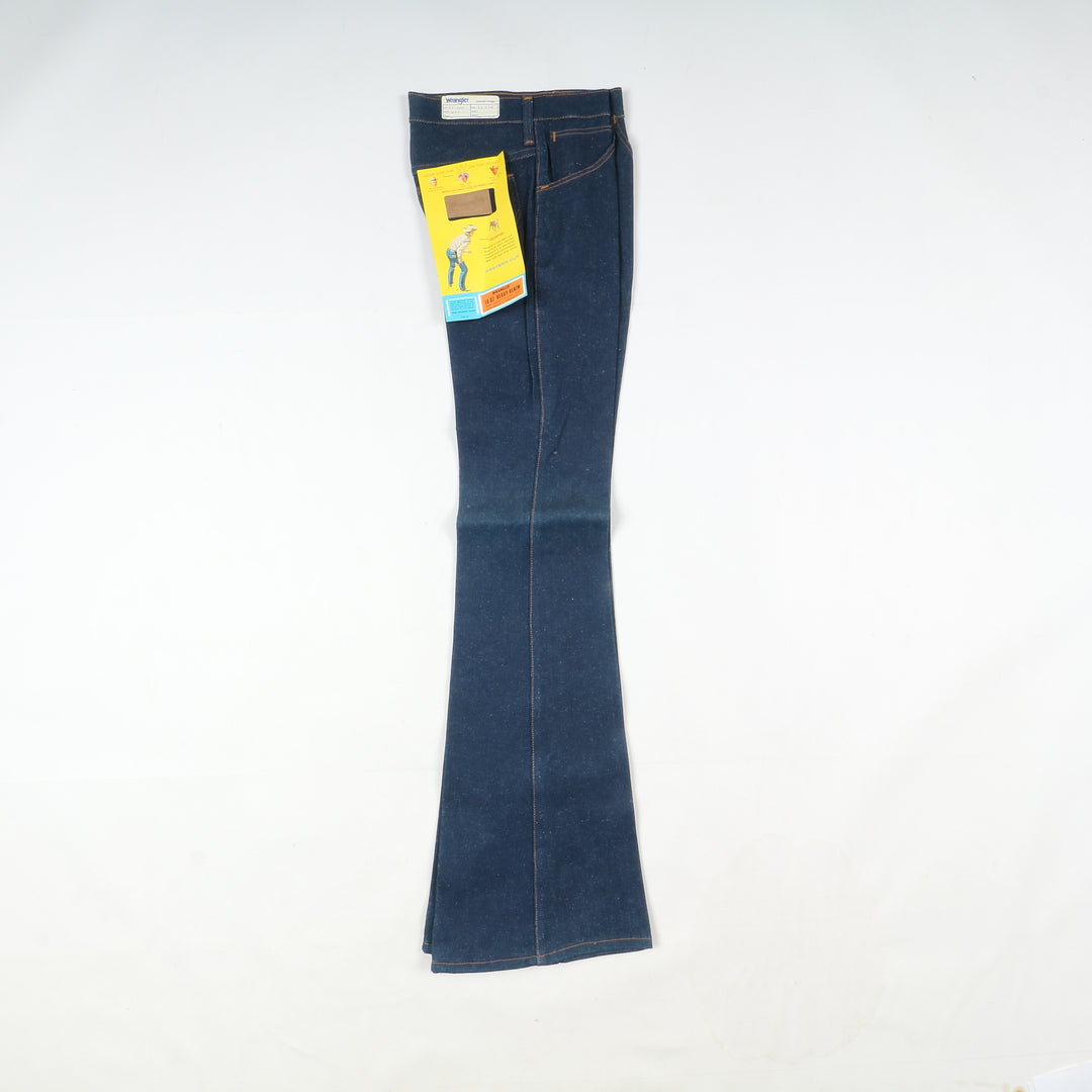 Wrangler western cut box da 43pz flare boot cut deadstock jeans anni 70'