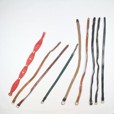Stock lotto Cinture vintage 25 kg misto uomo donna