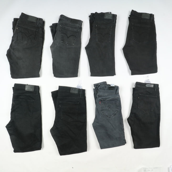 Levi's jeans stock da 29pz Levis donna anni 2000 slim, skinny